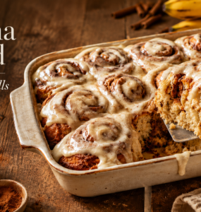 The Ripe Banana Problem, Solved: Banana Bread Cinnamon Rolls