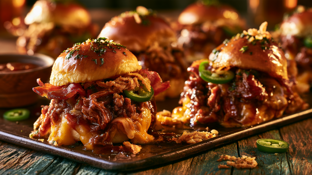 Cowboy Beef Sliders Recipe