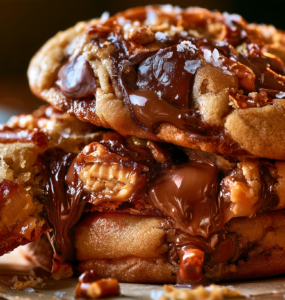 Bake Off: Butterfinger Pretzel Cookies Recipe