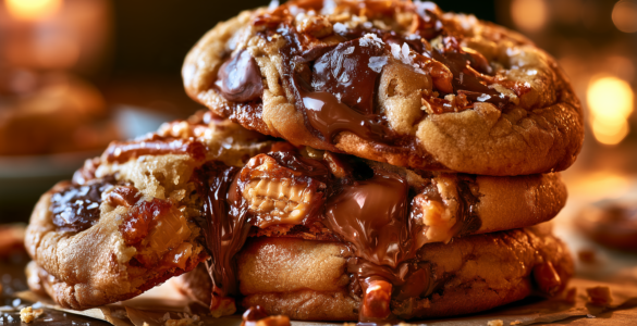 Bake Off: Butterfinger Pretzel Cookies Recipe