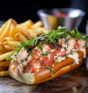 Lobster Roll - created by AI