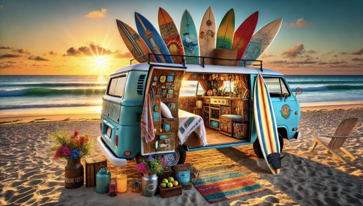 Living the Dream: A Box Truck is a Surfer’s Paradise on Wheels