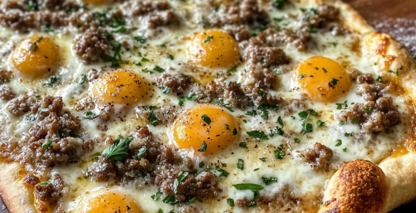 Rise and Dine: Biscuit and Sausage Gravy Breakfast Pizza Recipe