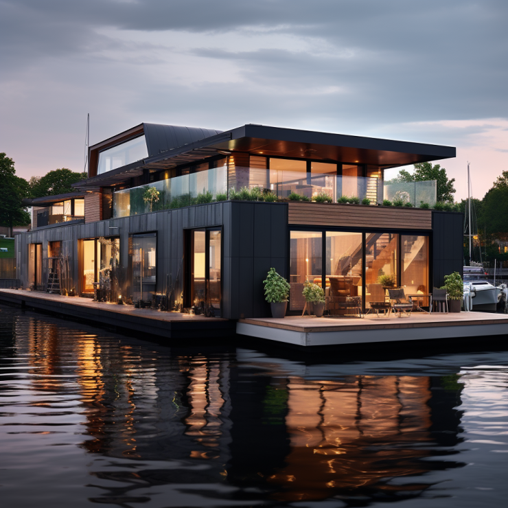 What Is It Like Living On a Houseboat All Year?