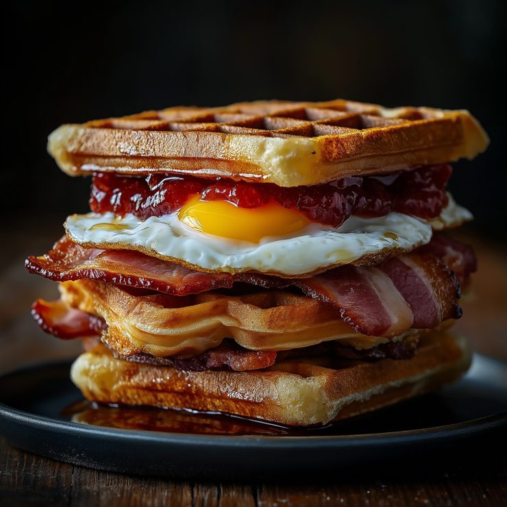 Matty Matheson’s Deep-Fried Waffle Sandwich: Breakfast Goals!