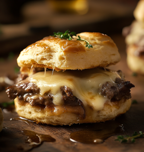 Bite-Sized Bliss: French Dip Biscuits That’ll Melt in Your Mouth