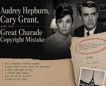 Audrey Hepburn, Cary Grant, and the Great Charade Copyright Mistake