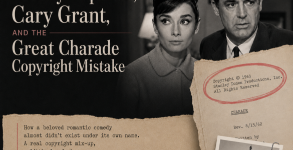 Audrey Hepburn, Cary Grant, and the Great Charade Copyright Mistake