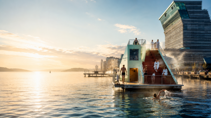 Oslo’s Floating Sauna Is Making Public Wellness Look Easy