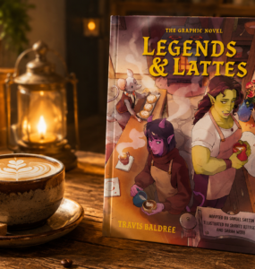 Legends & Lattes: The Graphic Novel by Travis Baldree [Book Review]