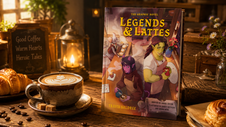 Legends & Lattes: The Graphic Novel by Travis Baldree [Book Review]