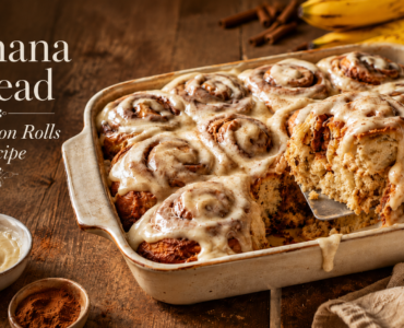 The Ripe Banana Problem, Solved: Banana Bread Cinnamon Rolls