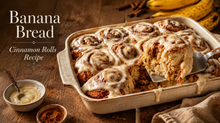 The Ripe Banana Problem, Solved: Banana Bread Cinnamon Rolls
