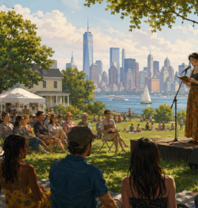 The New York City Poetry Festival Turns Governors Island Into One Big Open Mic