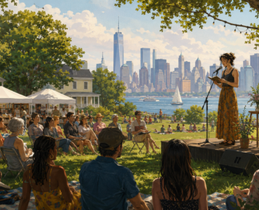 The New York City Poetry Festival Turns Governors Island Into One Big Open Mic