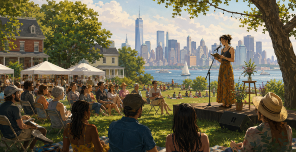 The New York City Poetry Festival Turns Governors Island Into One Big Open Mic