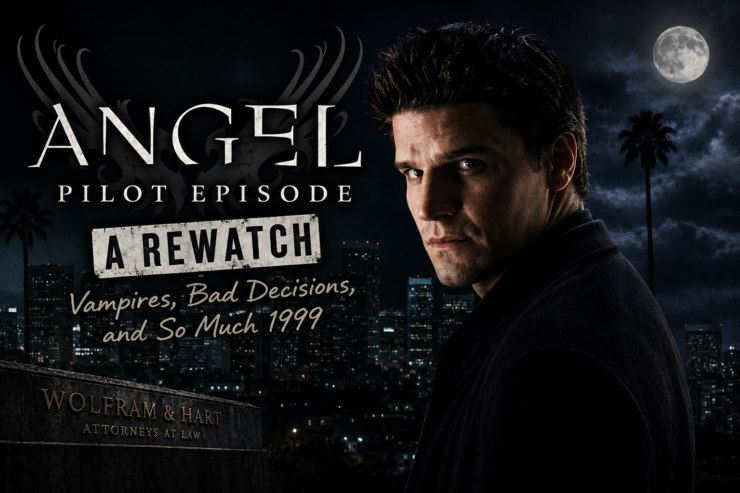 Rewatching Angel’s Pilot Episode: Vampires, Bad Decisions, and So Much 1999