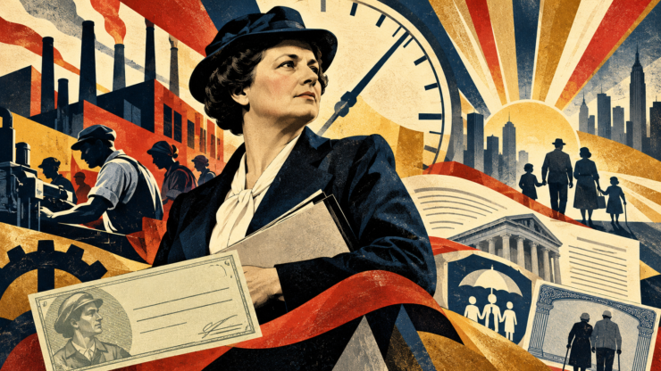 Drunk History is Back with Lisa Gilroy: Frances Perkins, FDR, and the 40-Hour Week