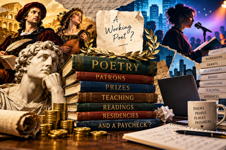 Can You Actually Make a Living as a Poet? The Strange Economics of Poetry, Then and Now